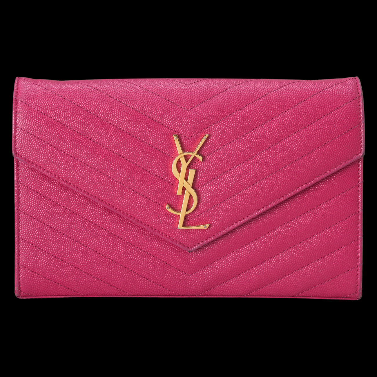 YVES SAINT LAURENT(USED)생로랑 377828 모노그램 체인 크로스백